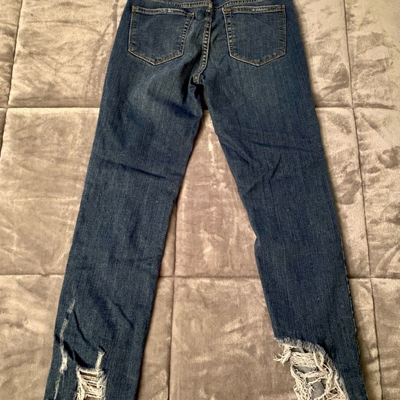 Fashion Nova Raw Hem Cropped Jeans - Picture 4 of 7